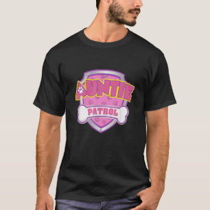 Funny Auntie Patrol - Dog Mam, pap voor mannen vro T-shirt
