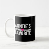 Funny Auntie'ss Favorite Son Daughter I'm Auntie's Koffiemok (Links)