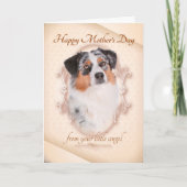 Funny Aussie carte de fête des mères (Devant)