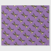 Funny Australian Cattle Dog Puppy Artwork Cadeaupapier (Vlak)