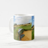 Funny Australian Golf Design, Café Mug (Devant gauche)