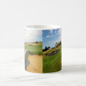 Funny Australian Golf Design, Café Mug (Centre)