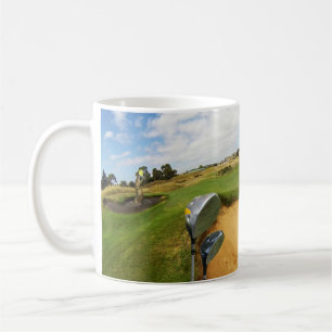 Funny Australian Golf Design, Coffee Mok