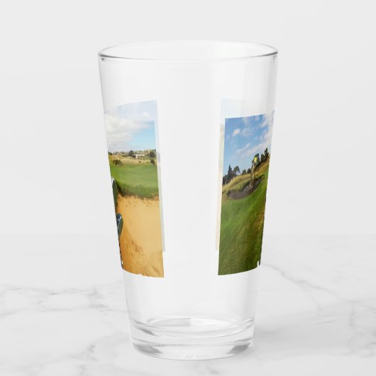 Funny Australian Golf Design, Verre de bière (Droite)
