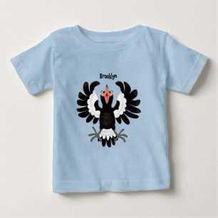 Funny Australian magpie cartoon illustratie