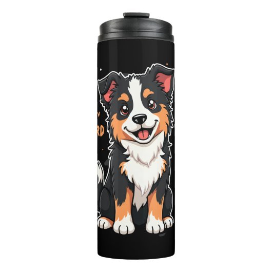 Funny Australian Shepherd Mam Gifts Aussie Ja I H Thermosbeker (Voorkant)