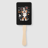 Funny Australian Shepherd Mom Gifts Aussie Yes I H Handwaaier (Voorkant)