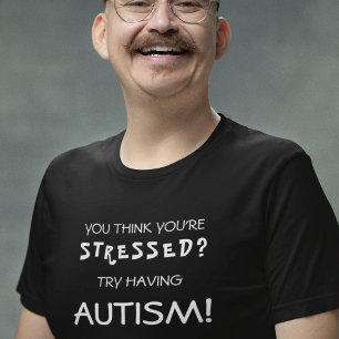 Funny Autism Awareness   ASD T-shirt