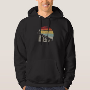 Funny Auto Racing Mechanic My Therapist Socket Hoodie
