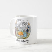 FUNNY AUTOPSY THANKSGIVING KAART en GIFT Koffiemok (Voorkant links)