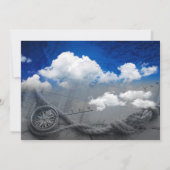 Funny Aviator Plane carte d'anniversaire (Dos)