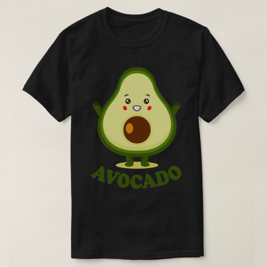 Funny Avocado 2 T-shirt (Design voorkant)