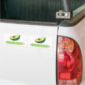 Funny Avocado Bumpersticker (Op Truck)