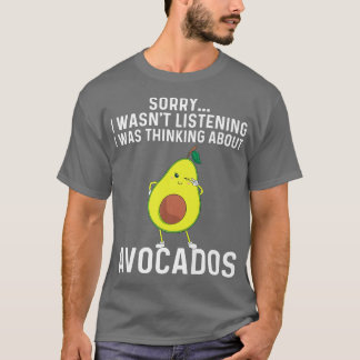 Funny Avocado Gift for Men Healthy Dessert F T-shirt