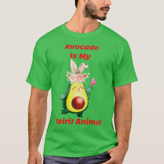 Funny Avocado is mijn dierlijk tandvlees T-shirt