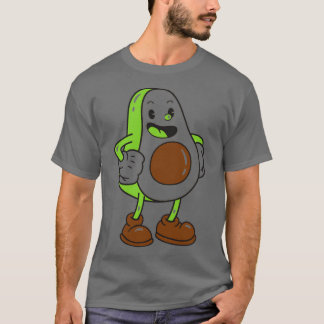 Funny avocado-stijl t-shirt