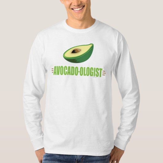 Funny Avocado T-shirt (Voorkant)