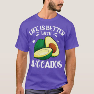 Funny Avocados Mex voor mannen T-shirt