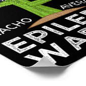 Funny Awareness Epilepsy Warrior Poster (Hoek)