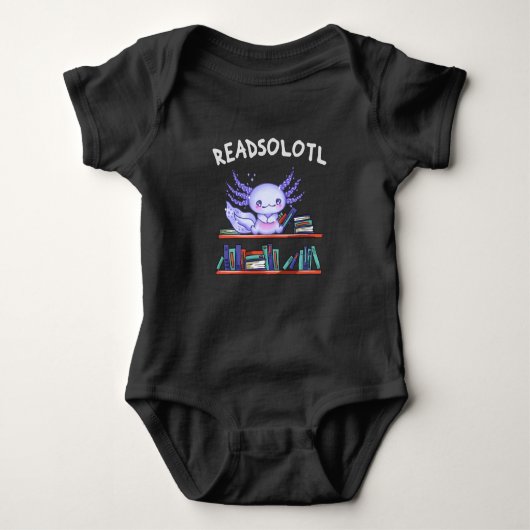 Funny Axolotl Romper (Voorkant)