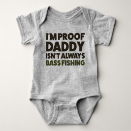 Funny Baby Bass Vist Jersey Bodysuit Shirt