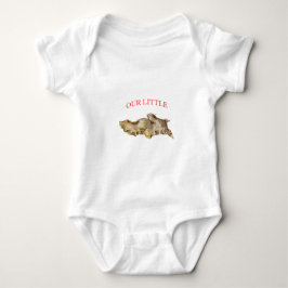 Funny baby body suit kleine gemberroodkoproodkopko romper