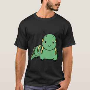 Funny Baby Caterpillar Comic Art Graphic - Mannen  T-shirt