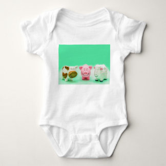 Funny Baby Farm Animals Cow Pig Sheep T-Shirt