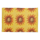 Funny Baby Flower Kussensloop (Achterkant)