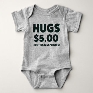 Funny Baby Hunting Jersey Bodysuit Shirt
