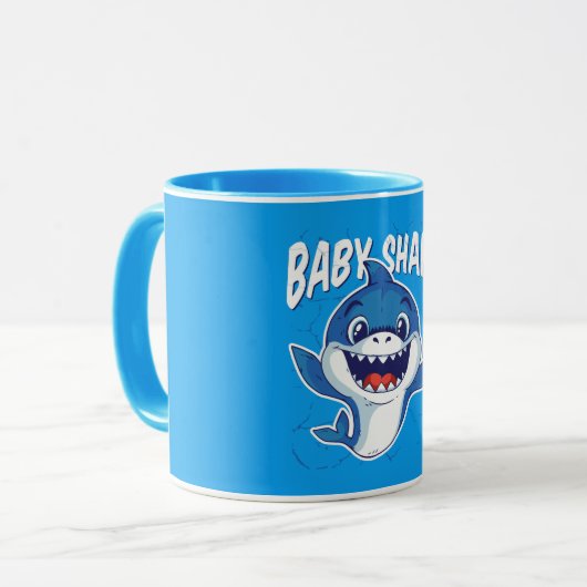 FUNNY BABY SHARK MOK (Voorkant links)