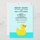 Funny Baby shower Kaart (Voorkant)