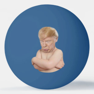 Funny Baby Trump Pingpongballen