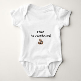 Funny baby vest - ijsijsschotel romper