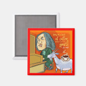 Funny Bach Composer Magnet (Recto/Verso)