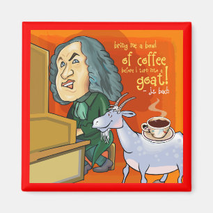 Funny Bach Composer Magnet