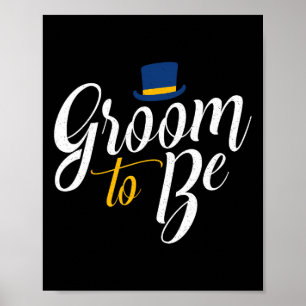 Funny Bachelor Party Group to be Stag Weddenschap Poster