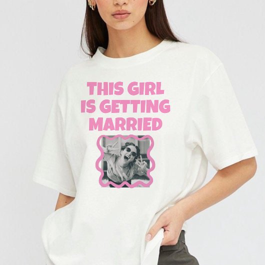 Funny bachelorette Bruid T-shirt 