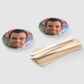 Funny Bachelorette Party Groom Afbeelding Foto Handwaaier (Niet-gemonteerd)