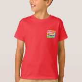 Funny Back to School Kids T-Shirt – "Survived Summ (Voorkant)