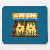 Funny Backgammon  Muismat (Voorkant)