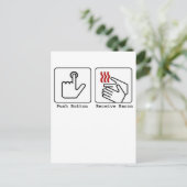 Funny Bacon Dryer Briefkaart (Staand voorkant)