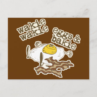 Funny Bacon en Eggs Briefkaart