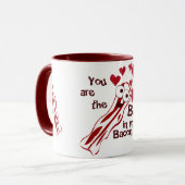 Funny Bacon Love Mok (Voorkant links)