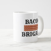 Funny Bacon Lover Breakfast Extra Grote Beker (Voorkant rechts)