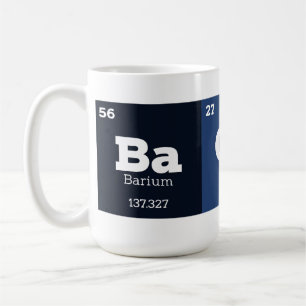 Funny Bacon Periodic Table Elements Koffiemok