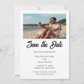 Funny Bad Dance Moves Photo Wedding Save The Date (Achterkant)