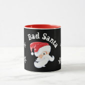 Funny Bad Santa 11 oz Combo Mok (Midden)