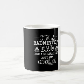 Funny Badminton Dad Shirt Mannen Vrouwen Badminton Koffiemok