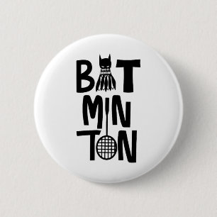 Funny Badminton Shuttle Ronde Button 5,7 Cm
